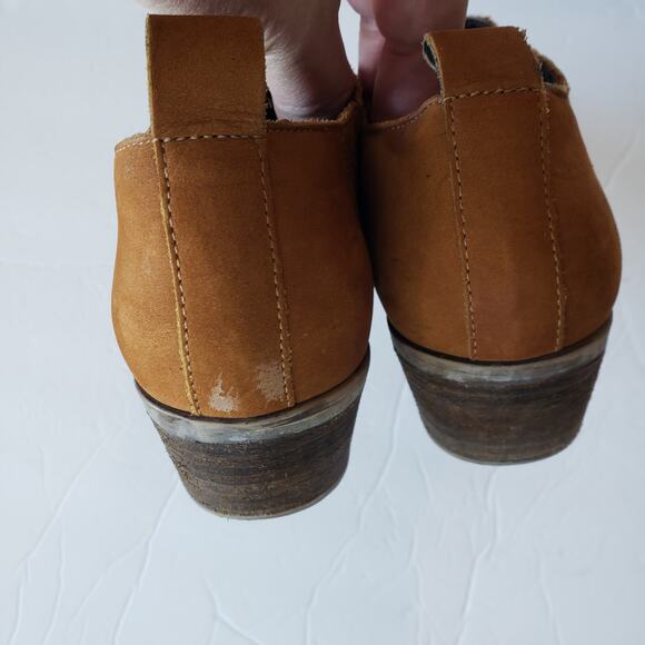 Steve Madden Auckland Western Style Leather Ankle Boots Size 7.5 - Picture 6 of 10